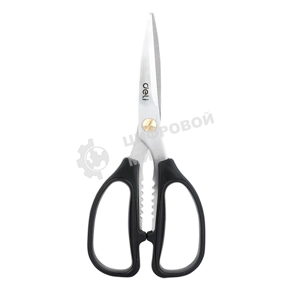 Ножницы универсальные хозяйственные Deli DL2613 195мм, нержавеющая сталь