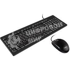 Комплект клавиатура + мышь SVEN KB-S320C клавиатура и мышь черные (USB, 105 кл, 4 кнопки, 1000 dpi)