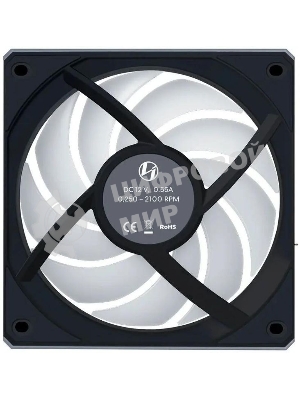 Вентилятор для корпуса Lian-Li Uni Fan CL Wireless 120 Reverse ARGB 124х120x28 черный 4-pin 30.8дБ (G99.12RCL1W1B.R0) Ret