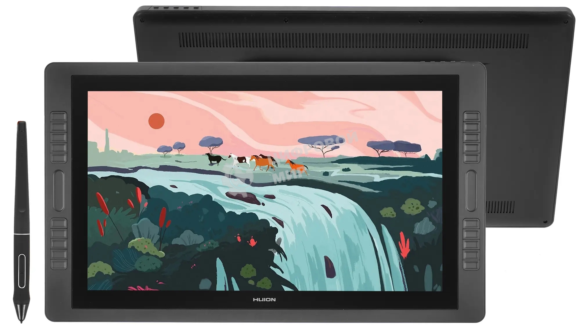 Графический планшет сенсорный дисплей Huion KAMVAS Pro 24