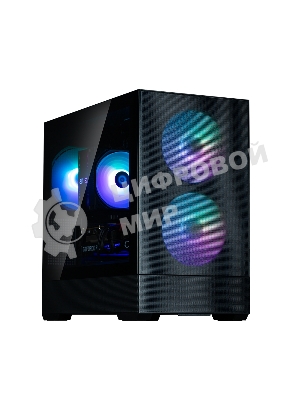 Компьютерный корпус ZALMAN P30 AIR, MATX, BLACK, WINDOW, 2xCombo (3.5'' or 2.5''), 3x2.5