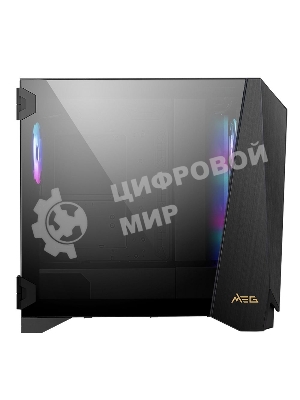 Компьютерный корпус MSI MEG PROSPECT 700R Mid-Tower, E-ATX, 2xUSB 3.2, 1xUSB-C, Audio I/O, 4x140 ARGb fan, Laminated Tempered Glass, (41556)