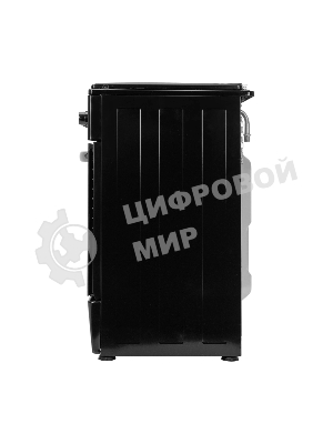 Плита газовая Kraft KF-FSK5301GbL черный, конфорок 4 газовых, духовка 58 л, 50 см x 85.5 см x 55.6 см