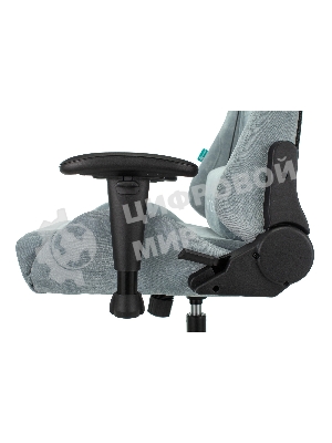 Кресло Бюрократ VIKING KNIGHT LT28 FABRIC серо-голубой, ткань, 120 кг, механизм качания
