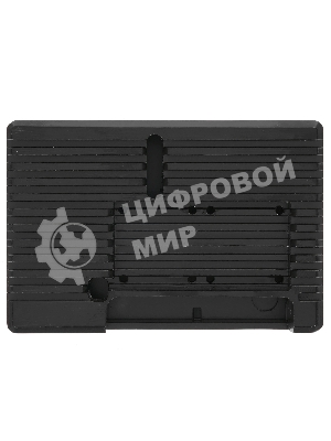 Корпус Qumo Aluminum case with black fan, Raspberry Pi 4, black(RS022)