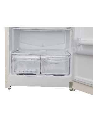 Холодильник Indesit TIA 14 E Бежевый двухкамерный 194/51 л морозилка сверху, капельная система