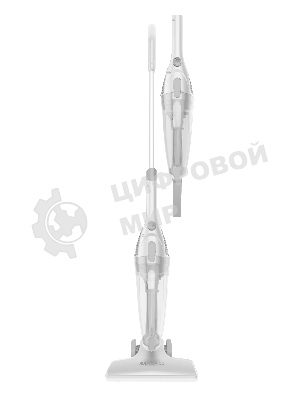Пылесос вертикальный Topdevice CVC100 белый, питание от сети, 600 Вт, уборка сухая, пылесборник 1,2 л