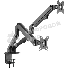 Кронштейн для мониторов Ultramounts UM729 черный 17