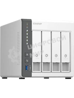 Сетевое хранилище NAS Qnap D4 (REV. C) 4-bay настольный Cortex-A55 RK3568B2