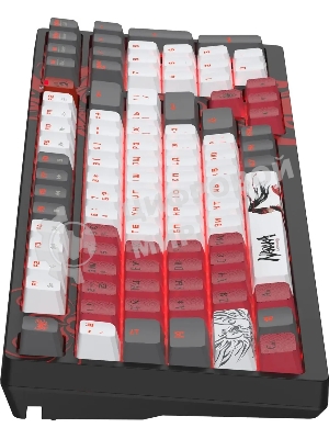 Клавиатура A4Tech Bloody S98 Naraka BLMS Plus проводная, USB Type-A, чёрный/красный