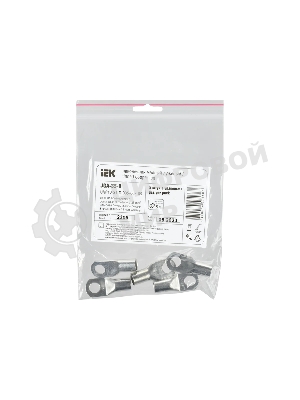 Наконечник медный луженый JGA-35-8 (ТМЛ) (5шт/упак) IEK