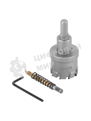 Коронка по металлу Denzel твердосплавная, 38 мм