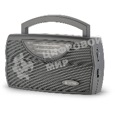 Радиоприемник Vitek VT-3591 (GY) LED индикатор Телескопическая антенна Тип батареек	UM-1