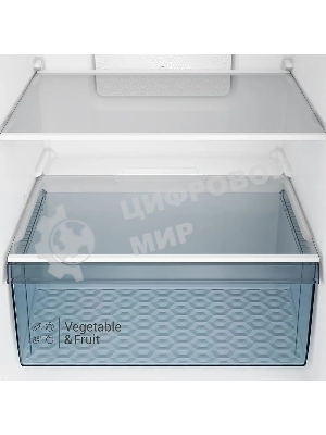 Холодильник Hitachi HRTN6443SUCS черный двухкамерный 315/94л морозилка сверху