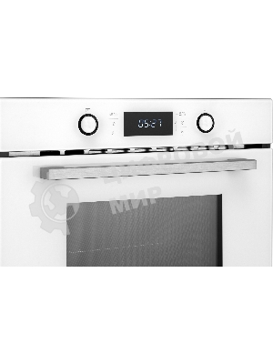 Духовой шкаф электрический Weissgauff OE 449 PDW белый, встраиваемый