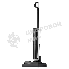 Пылесос вертикальный Centek CT-2580 черный/белый, питание от аккумулятора, 14000 Па, уборка сухая/влажная, пылесборник 0.6/0,4 л