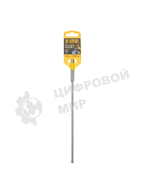 Бур по бетону Denzel цельная крестовая пластина, 6x265 мм, SDS PLUS