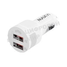 Автомобильное зарядное устройство Maxvi CCM-522 белый 5.2A