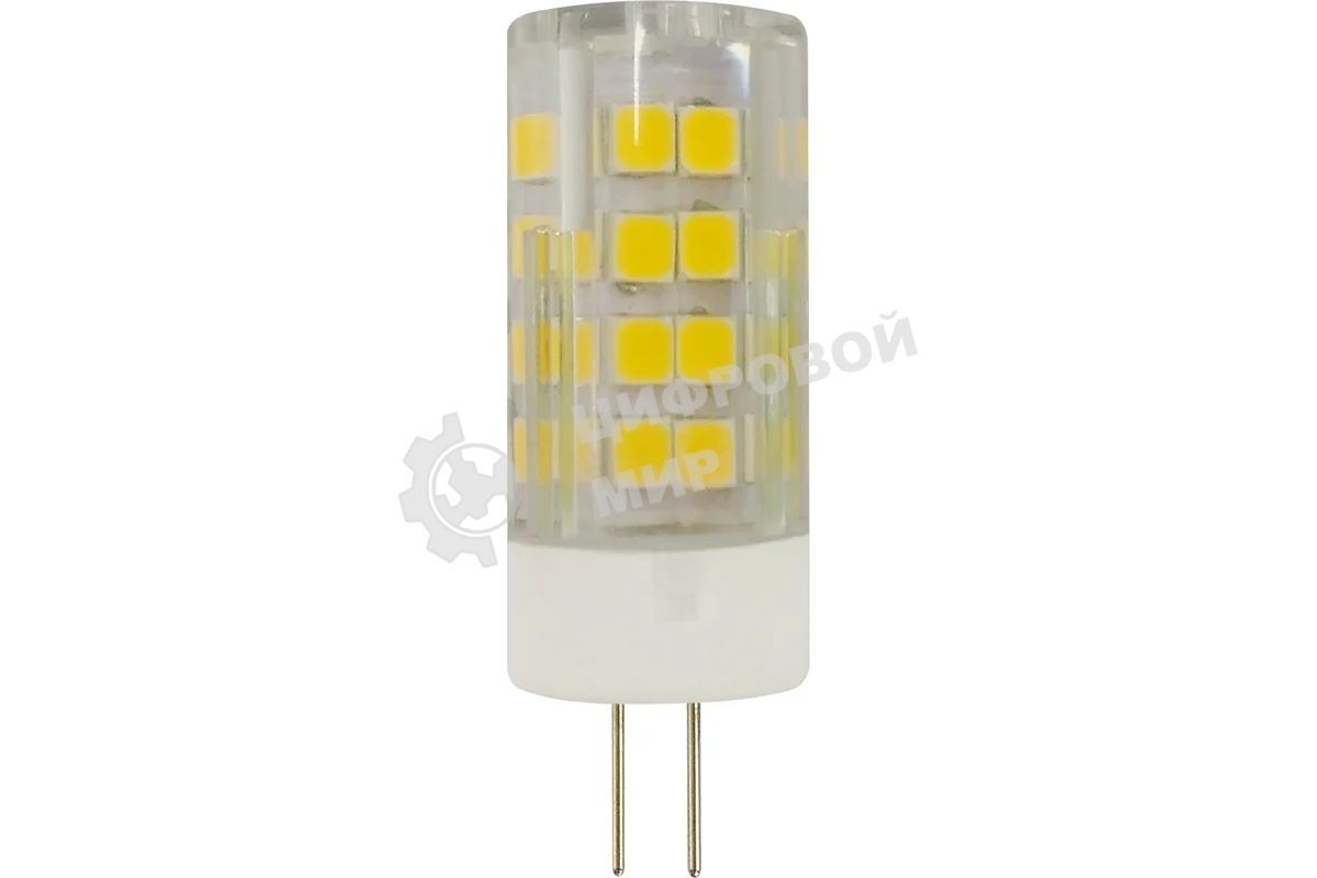 Лампа светодиодная ЭРА LED smd JC-5w-220V-corn, ceramics-840-G4