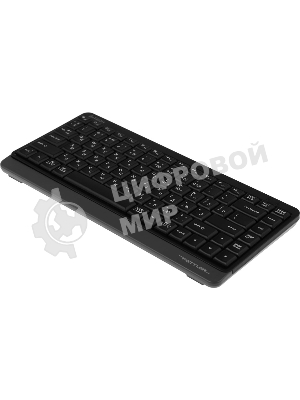 Клавиатура беспроводная A4Tech Fstyler FBK11, USB, Bluetooth/Радиоканал, черный/серый
