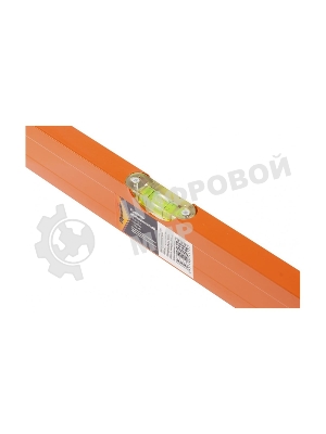 Уровень алюминиевый Sparta 800 мм, 3 глазка, желтый, линейка