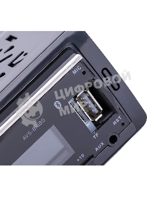 Автомагнитола ACV AVS-814BG, 1 DIN, Bluetooth, USB Type-A, AUX
