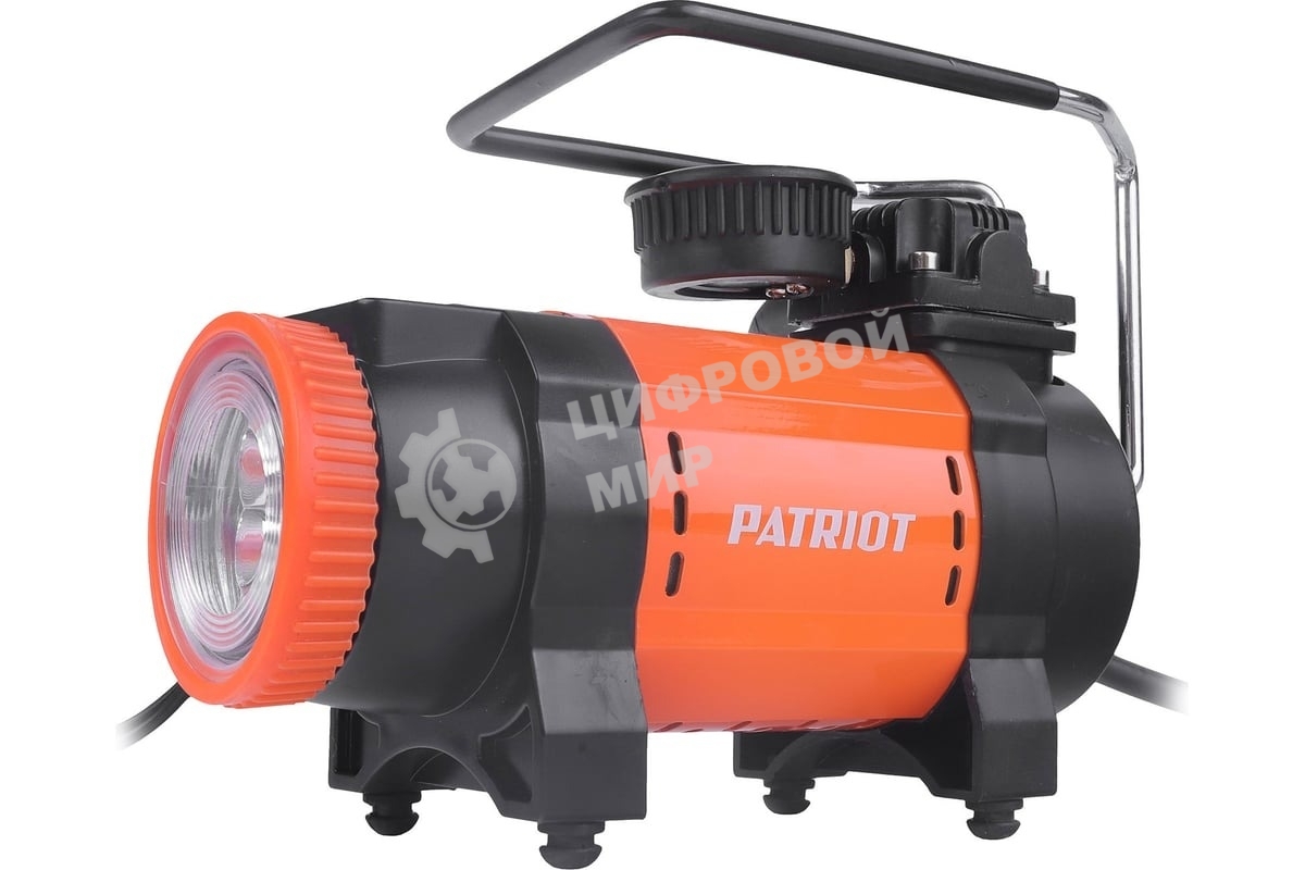 Компрессор автомобильный Patriot CC 1445 черный/оранжевый