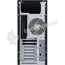Компьютерный корпус Midi Tower InWin PE689 Black USB 3.0*2+A(HD)+fron fan 120мм*1+rear fan 120мм*1+ 2*2SATA+1*1SATA+Intrusion Switch/holes for SL20” ATX RACKMOUNT*(без блока питания)