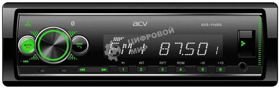 Автомагнитола ACV AVS-916BG 1DIN 4x50Вт