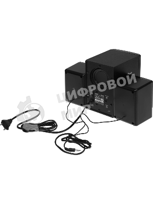 Акустическая система SVEN MS-90 черный (2x2.5W+ сабвуфер 5W, дерево)