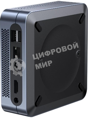 Мини ПК Chuwi LarkBox S i3 1220P (1.5) 16Gb SSD 512Gb UHDG Win 11Pro GbitEth WiFi BT 90W серый/черный