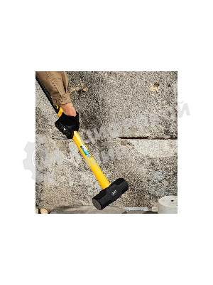 Кувалда Deli DL6914 5400гр Рукоятка из высокопрочного стекловолокна