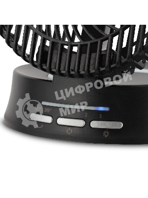 Вентилятор настольный Coolfort CF-2000 скоростей:3 черный