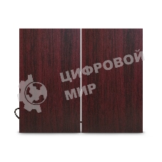 Акустическая система 2.0 ExeGate EX287059RUS Tango 314 (питание USB, 2х3Вт (12 Вт RMS), 80-20000Гц, темное дерево)