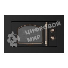 Встраиваемая микроволновая печь Maunfeld JBMO.20.5ERBG 20 л, 700 Вт, переключатели - поворотный механизм