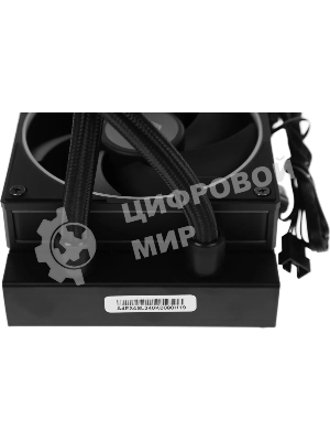 Система жидкостного охлаждения ID-Cooling SL240 черный 120мм алюминий+медь 2000rpm 30db 4-pin 300W