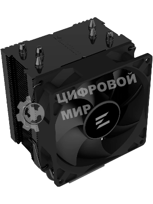 Кулер ZALMAN CNPS4X BLACK V2, 92мм FAN, 3 HEAT PIPES, 4-PIN PWM, 800-2000 RPM, 29DBA, HYDRO BEARING, LGA1851/1700, AM5/AM4, screw type installation