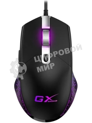 Мышь проводная Genius Scorpion M705 черный, 7200 dpi, USB, кнопки - 6