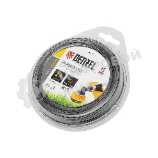 Леска для триммера Denzel двухкомпонентная звезда, 2,4мм х 15м, блистер EXTRA CORD