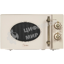 Микроволновая печь Midea MG820CJ9-I2 бежевый, 20 л, 800 Вт, переключатели - поворотный механизм