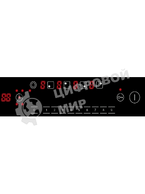 Электрическая варочная панель Renova TC-466L1BS1