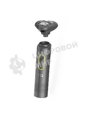 Электробритва BQ SV1002 Green-Gray. Мощность 5 Вт/Время зарядки 90 минут/Время беспроводной работы 60 минут/Влагозащита IPX6/Мытье под водой/Портативная база для зарядки