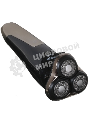 Электробритва Бердск 3367АС черный/серый