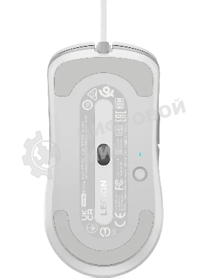 Мышь проводная Lenovo Legion M300s белый, 8000 dpi, USB, кнопки - 6