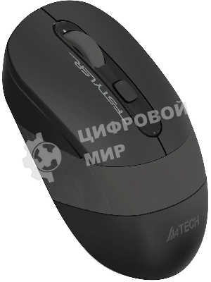 Мышь беспроводная A4Tech Fstyler FG10S черный/серый, 2000 dpi, радиоканал, USB, кнопки - 4