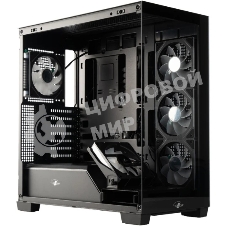 Корпус eATX Eurocase M9 Max-Fish tank M9 MAX 2ARGB 3_0_2 BLACK черный