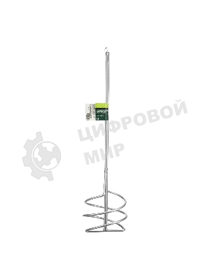 Миксер Сибртех для строительных смесей, 120х500 мм, хвостовик SDS plus