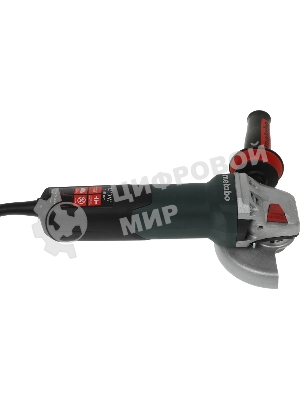Угловая шлифовальная машина Metabo WE 15-125 Quick 1550вт, 125мм, 3.5Нм,эл-ка, 11000 об/мин, кейс, вес 2.5 кг