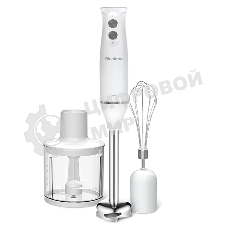 Блендер погружной Blackton Bt HB421PS White. блендер+миксер+измельчитель Мощность:700 Вт