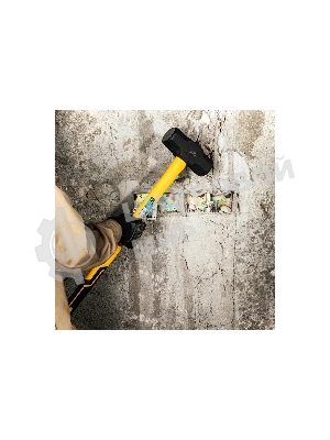 Кувалда Deli DL6914 5400гр Рукоятка из высокопрочного стекловолокна